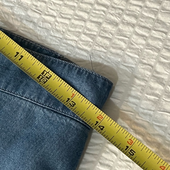 NWT Express Jeans Denim Maxi Skirt. Blue. Size 2 - Picture 11 of 11